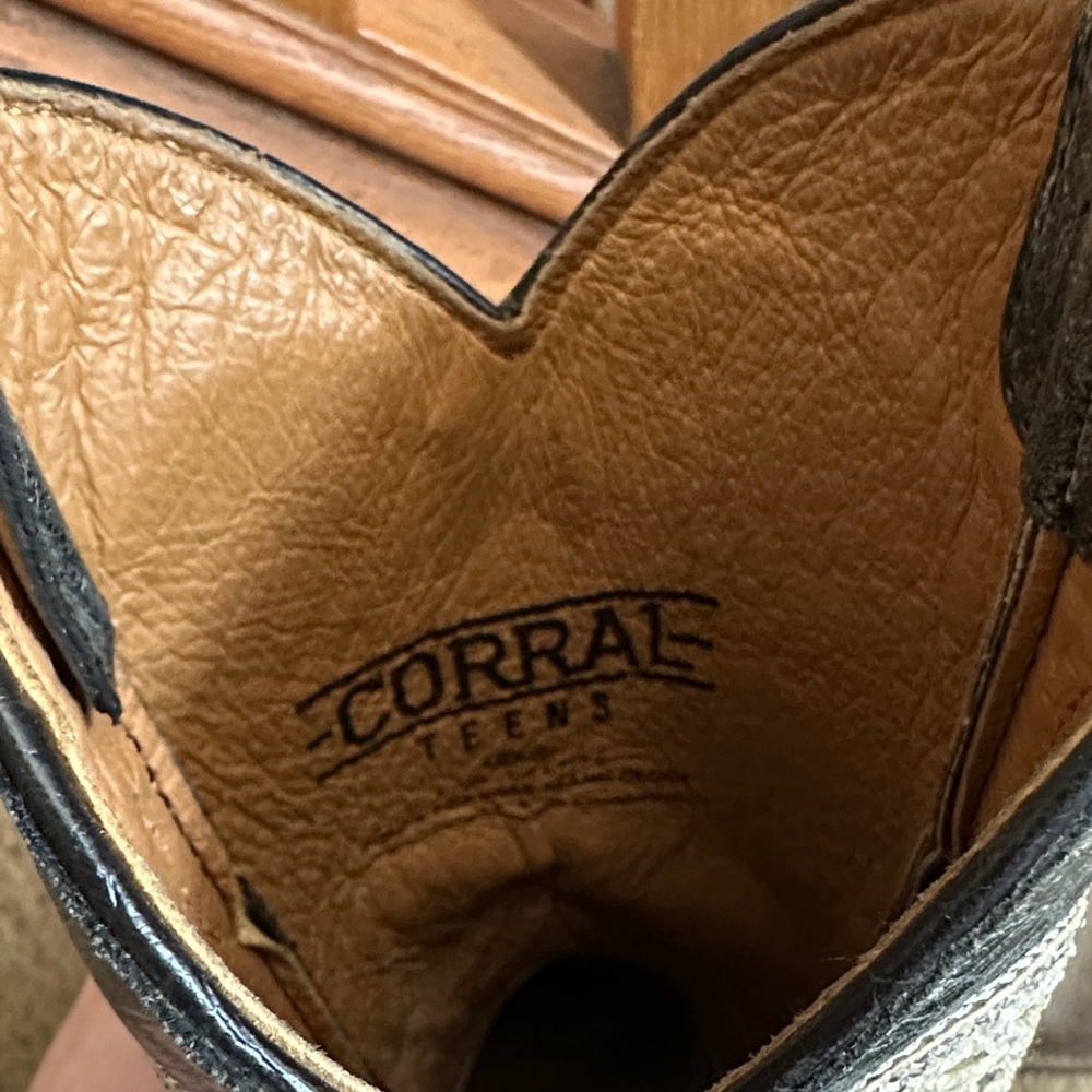 Kids Western Cowgirl boots - Picture 3 of 4